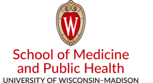University of Wisconsin Madison School of Medicine and Public Health logo.